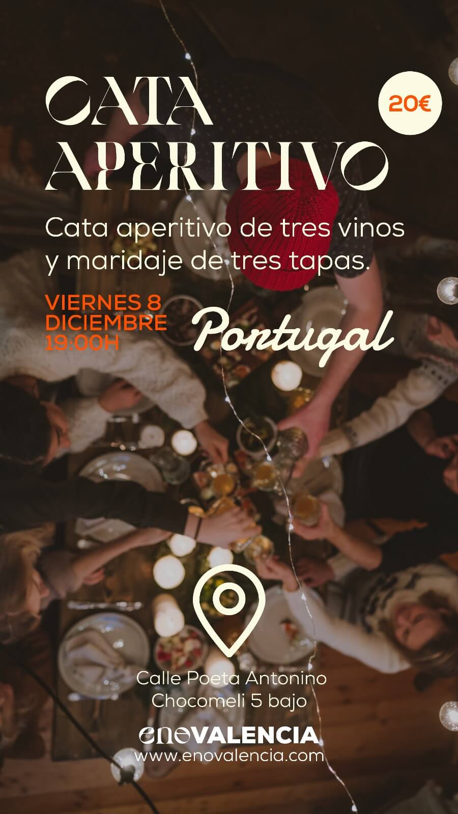 Catas y degustaciones Cata Aperitivo Portugal EnoValencia - Cata, eventos y venta de vino 9