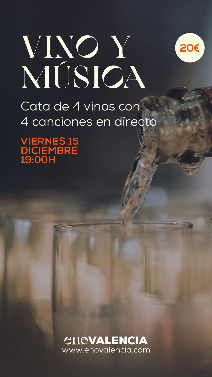 Vino y música Cata 4 Vinos y 4 Canciones de Diciembre EnoValencia - Cata, eventos y venta de vino 9