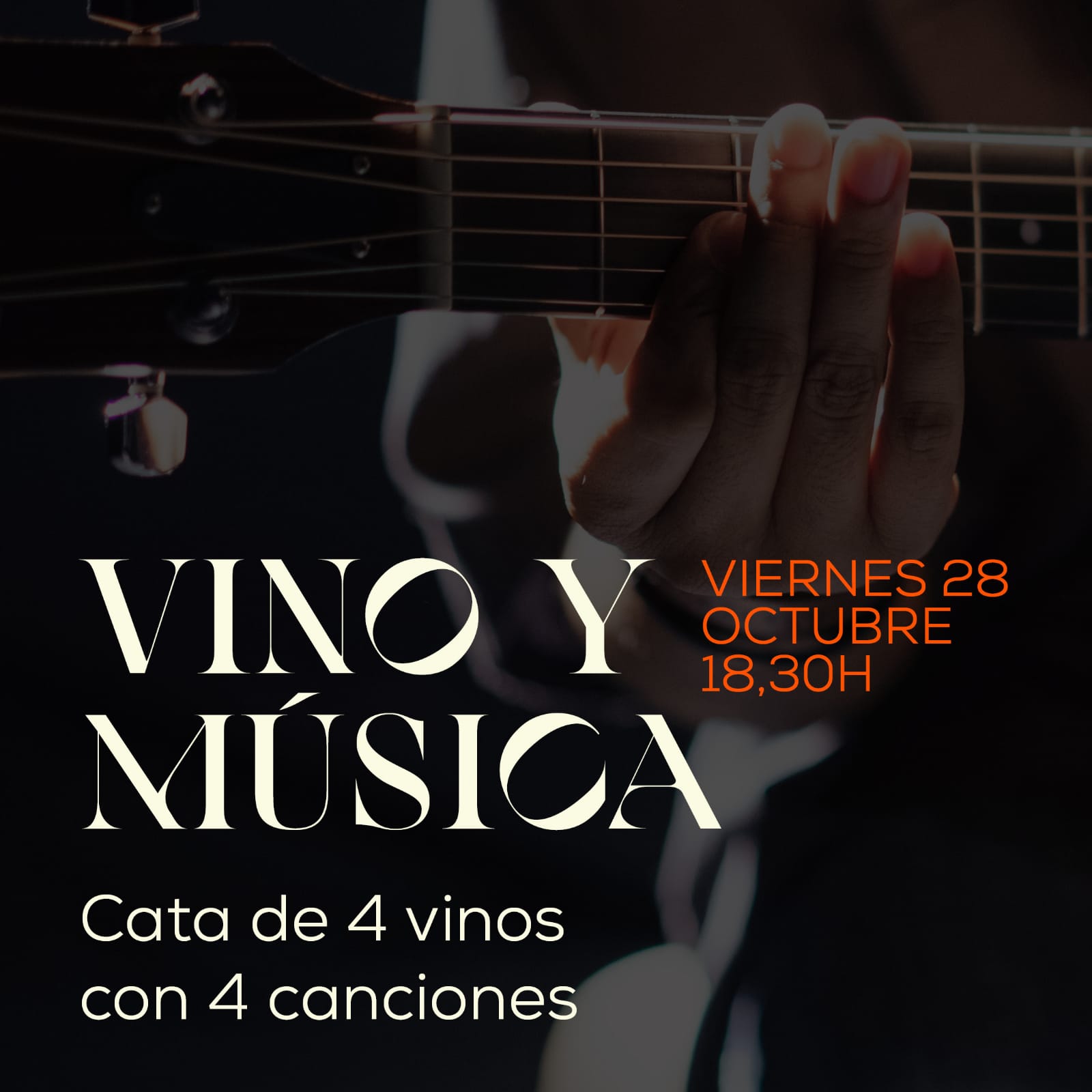 Vino y música 4 Vinos con 4 Canciones Live (Evento) EnoValencia - Cata, eventos y venta de vino 7